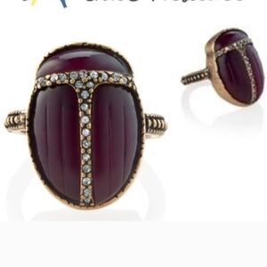 Wild Earth Beetle Ring C+I Size 8